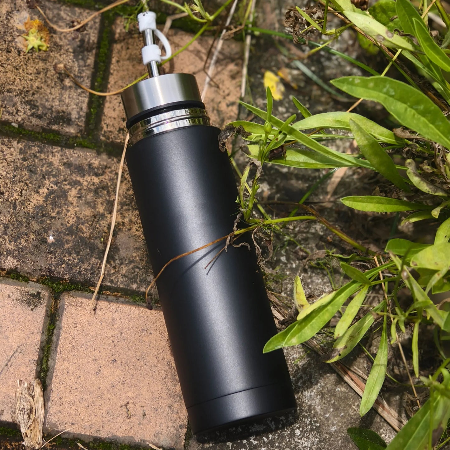2-in-1 Yerba Mate Thermal Bottle with Built-in Bombilla – Stainless Steel, 24hr Insulation