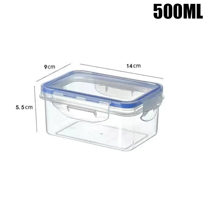 Rectangular Food Storage Containers with Lids – Food Grade, Microwave & Fridge Safe, 500ml to 2500ml