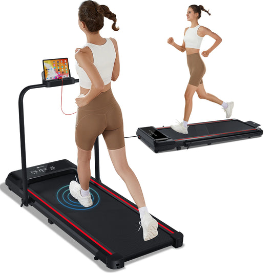 Foldable Walking Pad Treadmill – 2.0HP Portable Under-Desk Cardio Machine for Home & Office