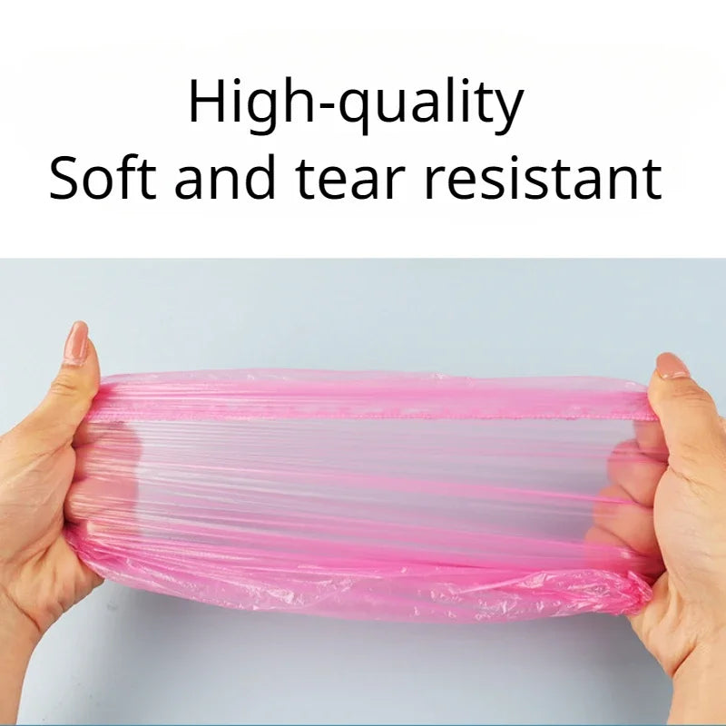 Disposable Shower Caps – Waterproof & Transparent, Pack of 50 or 100