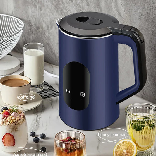 2.2L Stainless Steel Electric Kettle – 1500W Fast Boil, Auto Shut-Off, 360° Cordless Base