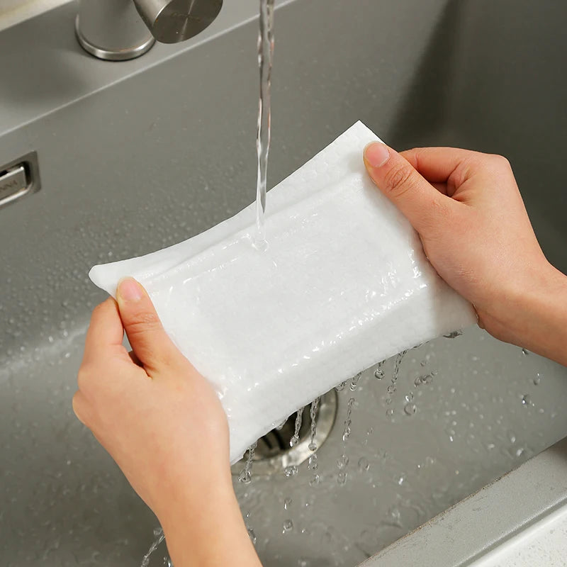 Disposable Non-Woven Cleaning Cloths – Reusable, Non-Stick & Oil-Resistant Kitchen Wipes