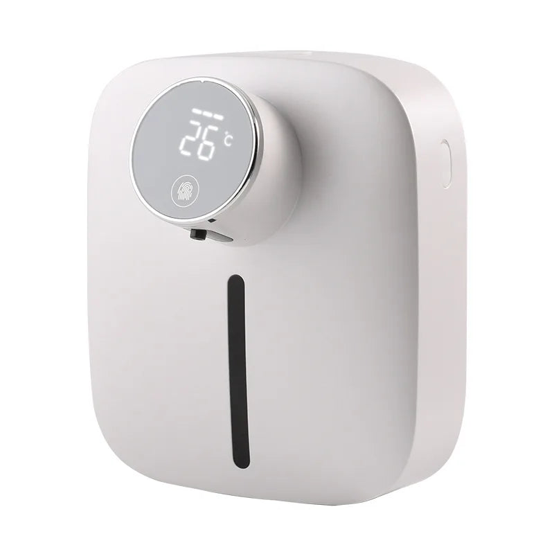 Wall-mounted Dispenser Soap USB Digital Temperature Household Hotel Automatic Soap Foam Dispenser Kitchen Accessories