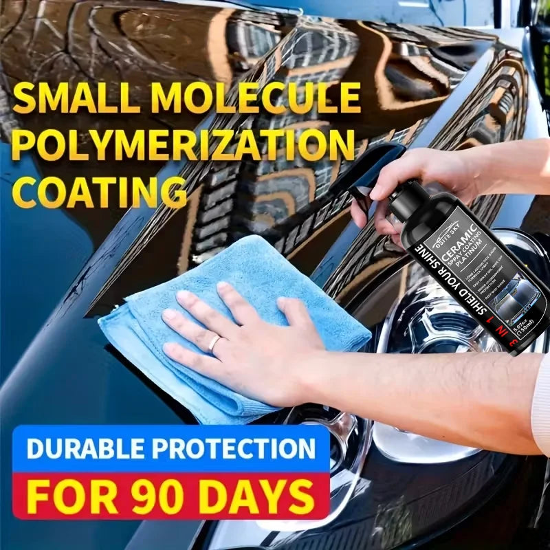 Sopami 3-in-1 Nano Ceramic Car Coating Spray – Scratch-Resistant Gloss & Paint Protection