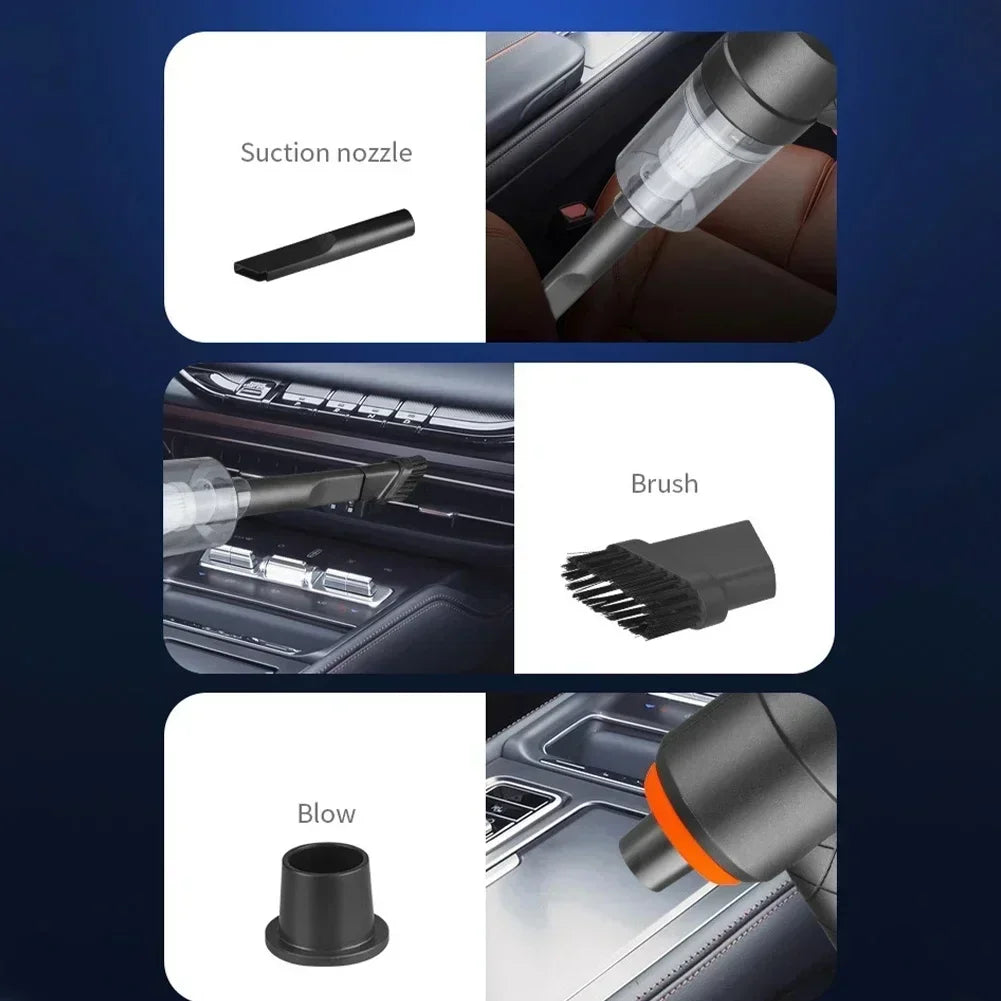 Portable Wireless Car Vacuum ✅