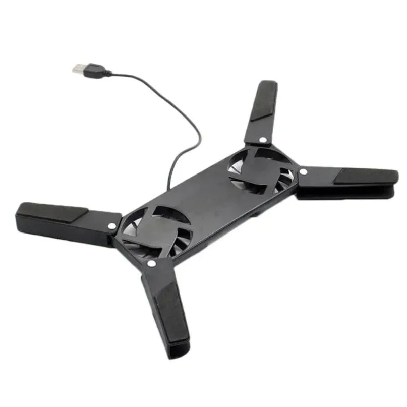 Smart Dual-Fan Laptop Cooling Pad ✅
