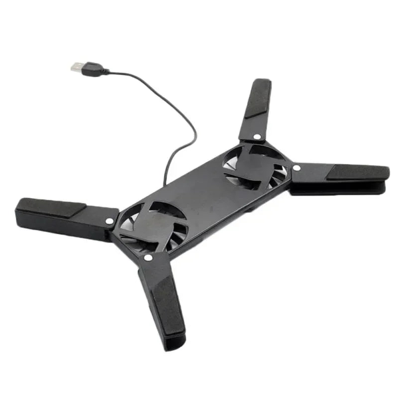 Smart Dual-Fan Laptop Cooling Pad ✅