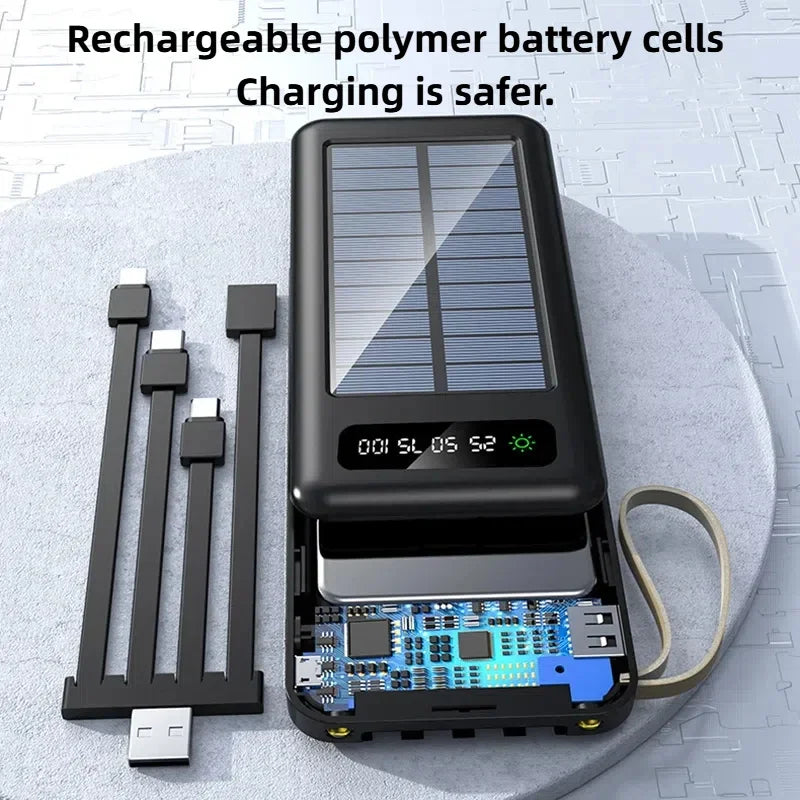 Solar Power Bank 50000mAh