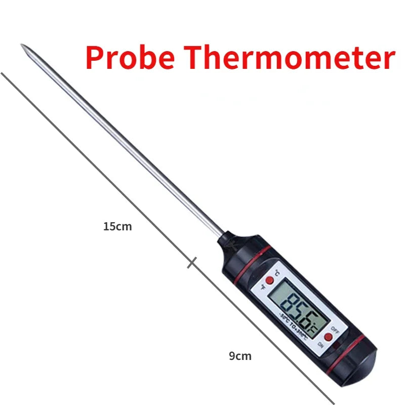 TP700 Digital Wireless Food Thermometer – BBQ, Oven & Meat Temperature Probe with Timer