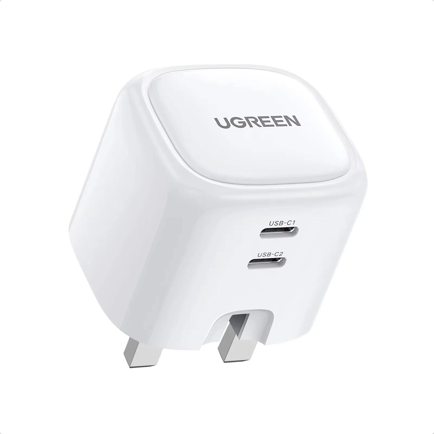 UGREEN USB-C PD Fast Charger – 25W/30W/40W Wall Adapter for iPhone, Samsung & iPad (UK Plug)