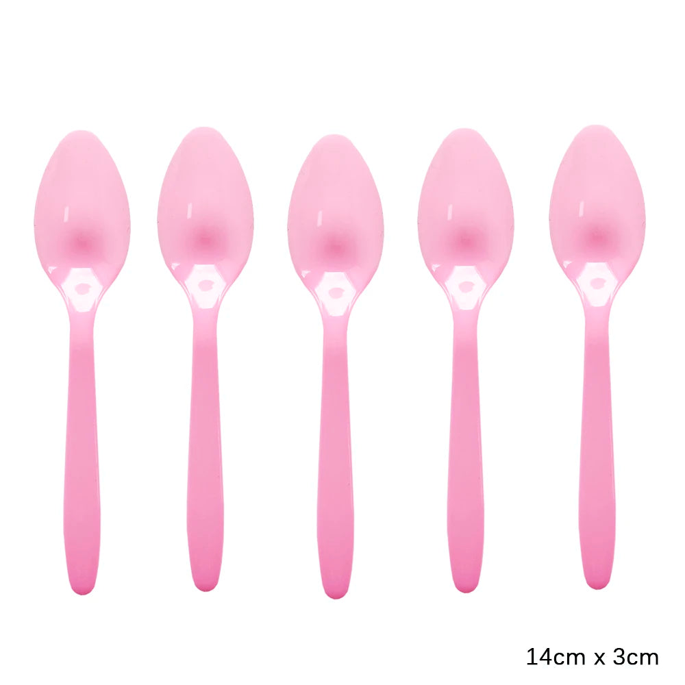 Disposable Cutlery Set – Colorful Knife, Fork & Spoon for Parties, Weddings & Events