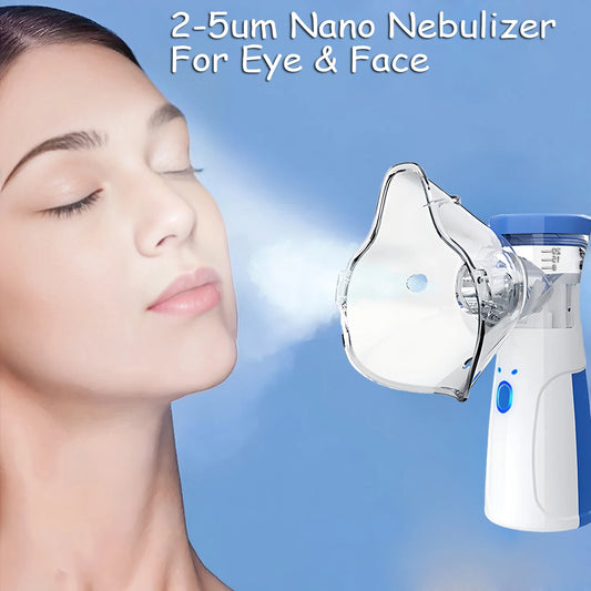 Mini Portable Humidifier Facial Steamer Device Beauty Spray Hydrating Apparatus Cold Spray Apparatus Nano Spray