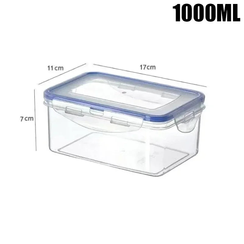 Rectangular Food Storage Containers with Lids – Food Grade, Microwave & Fridge Safe, 500ml to 2500ml