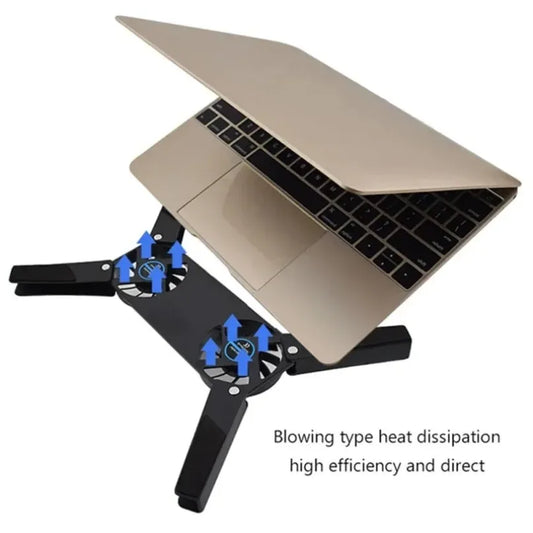Smart Dual-Fan Laptop Cooling Pad ✅