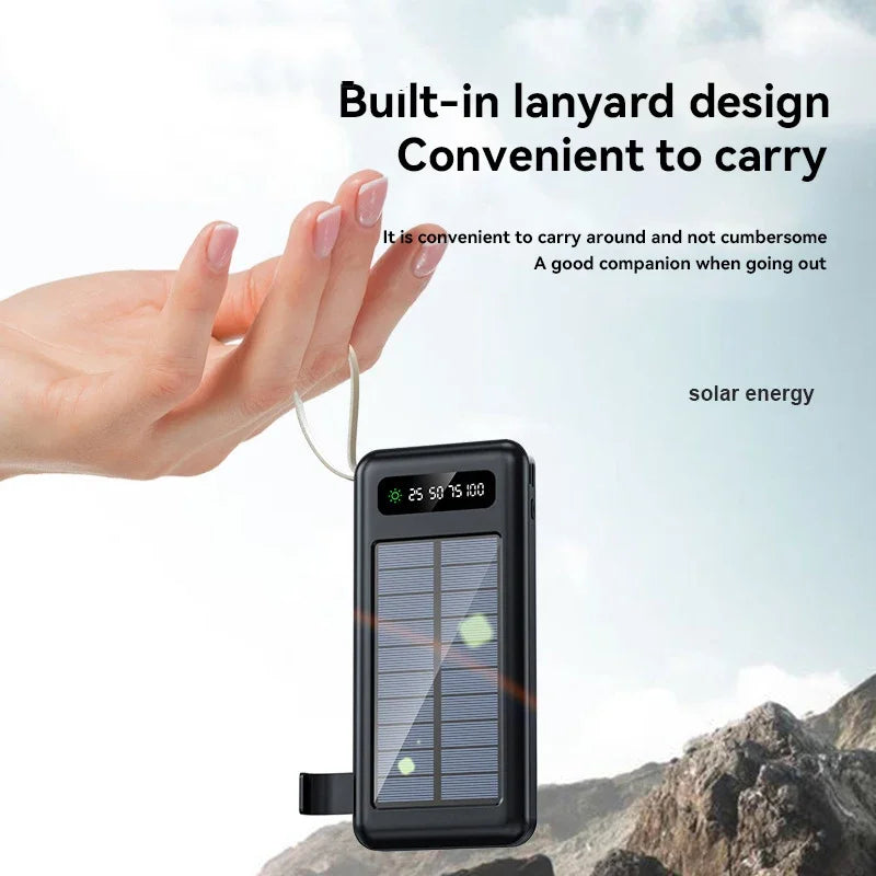 Solar Power Bank 50000mAh