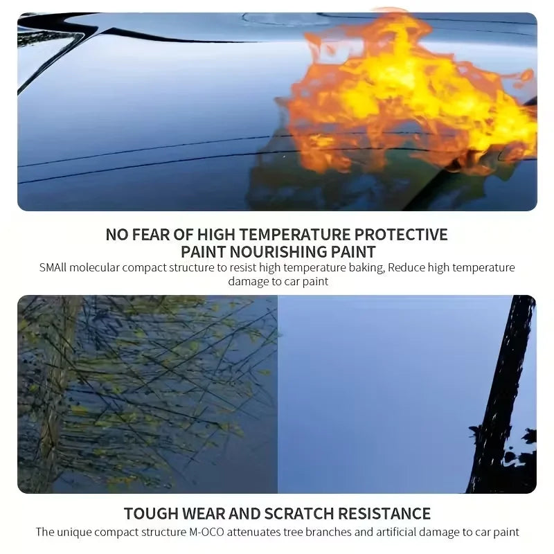 Sopami 3-in-1 Nano Ceramic Car Coating Spray – Scratch-Resistant Gloss & Paint Protection